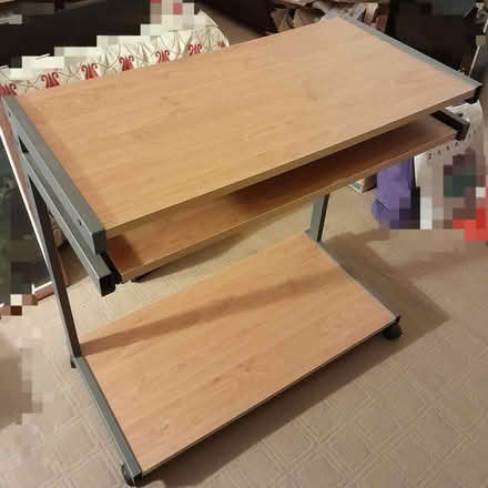 Photo of free Computer table on wheels (Southport PR9) #1
