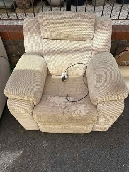 Photo of free Sofa and chair (Bedhampton) #1