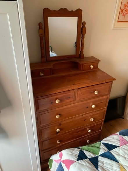Photo of free Solid wood chest of drawers (E17) #1