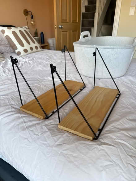 Photo of free 3 small wall mounted shelves (Blackhorse Road) #2