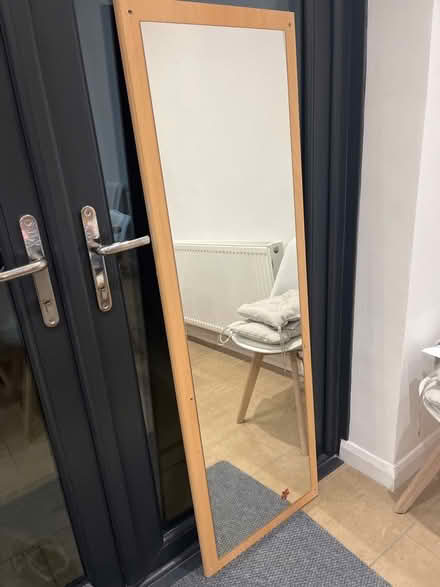 Photo of free Mirror stuck to old wardrobe door (Whitehill SG4) #1
