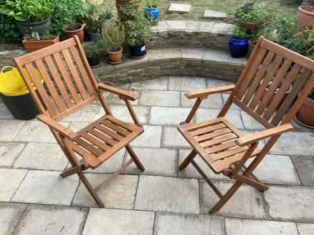 Photo of free Garden chairs (Panshanger AL7) #1