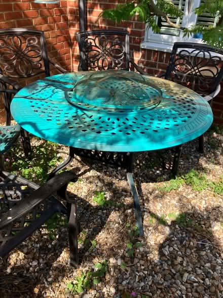 Photo of free Garden furniture table and chairs (Stotfold, Hitchin, SG5) #3