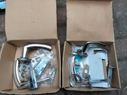 Photo of free 2 chrome internal door handles (NG8) #1