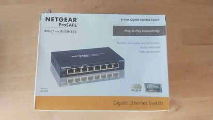 Photo of free Netgear 8-port Gigabit Desktop Switch (Charlton OX12) #1