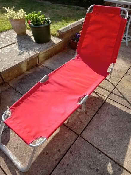 Photo of free Garden sun lounger (Cherwell Heights OX16) #1