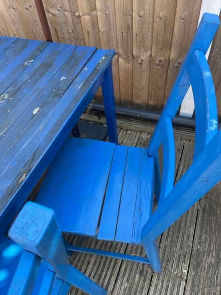 Photo of free Garden table and chairs (Edmonton N9) #3