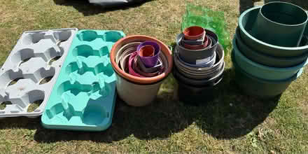 Photo of free Assorted plant pots (Wigston Magna) #2