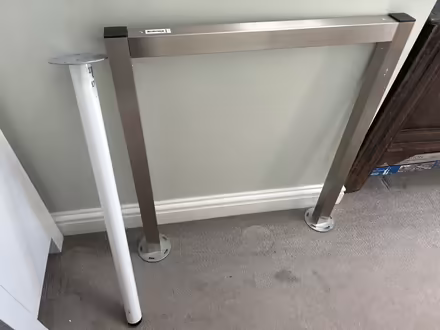 Photo of free IKEA desk top and 2 legs (East Tytherton SN15) #3
