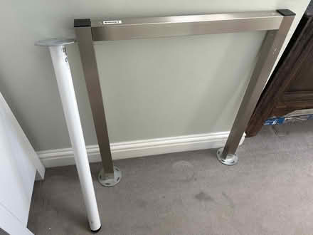 Photo of free IKEA desk top and 2 legs (East Tytherton SN15) #3