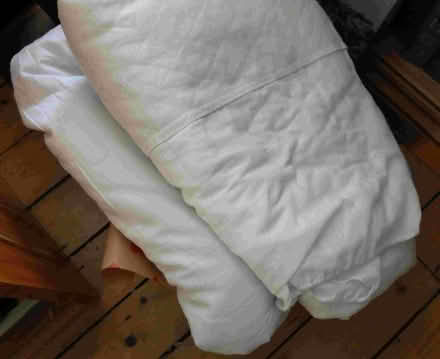 Photo of free 2 x quilted mattress protectors. (Harrogate HG1) #1