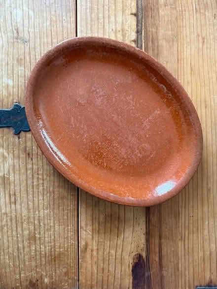 Photo of free 2 terracotta oval plates (Filton) #1