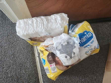Photo of free Size 2 baby nappies (M16) #1