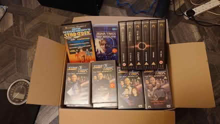 Photo of free 4 Boxes Of Star Trek VHS Tapes (Barrow-in-Furness LA13) #3