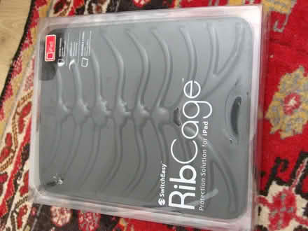 Photo of free New Rib Cage Protection Case for iPad. Black Faux Leather (Coppull PR7) #1