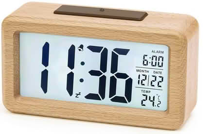 Photo of free Alarm clock (uses 3 AAA batteries) (Caversham RG4) #1