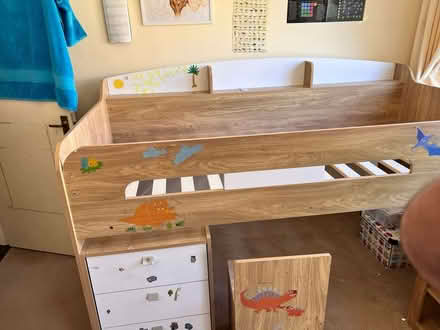 Photo of free Argos - Mid Sleeper Bed Frame + Memory foam mattress (River Thames TW18) #3