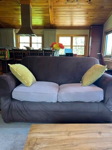 Photo of free Couch and loveseat (Underhill) #2
