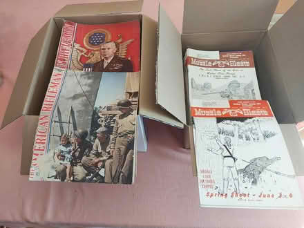 Photo of free Am. rifleman & Muzzle Blasts mags (Spencerport) #1