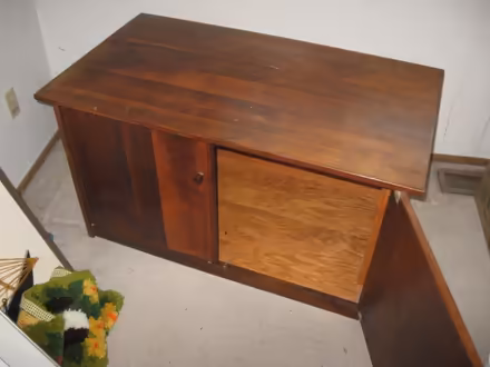Photo of free Wooden cabinet (Tumwater) #1