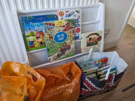 Photo of free Bookshelf + books (kids, age 0-5) (Streatham SW16) #1