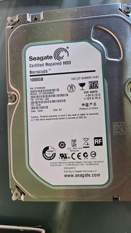 Photo of free 4 hard drives 4" width (Ulster Park) #3