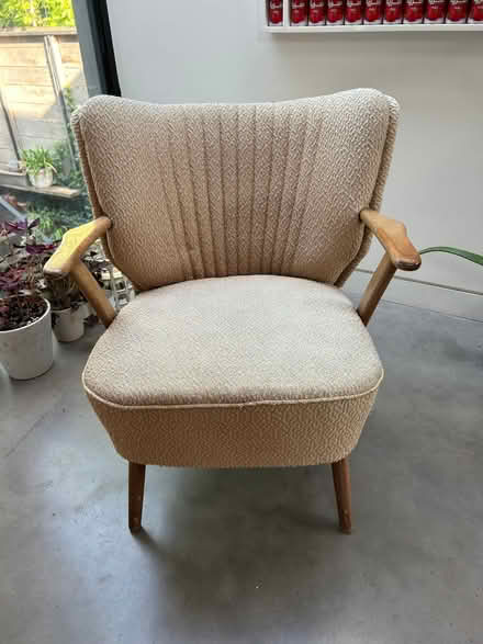 Photo of free Handsome Cocktail Chair in Beige (Newington Green N1) #2