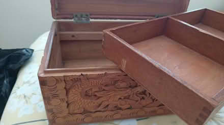 Photo of free Wooden storage box (CH5) #2