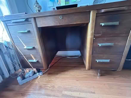 Photo of free Wooden Desk (Park Slope Brooklyn) #2