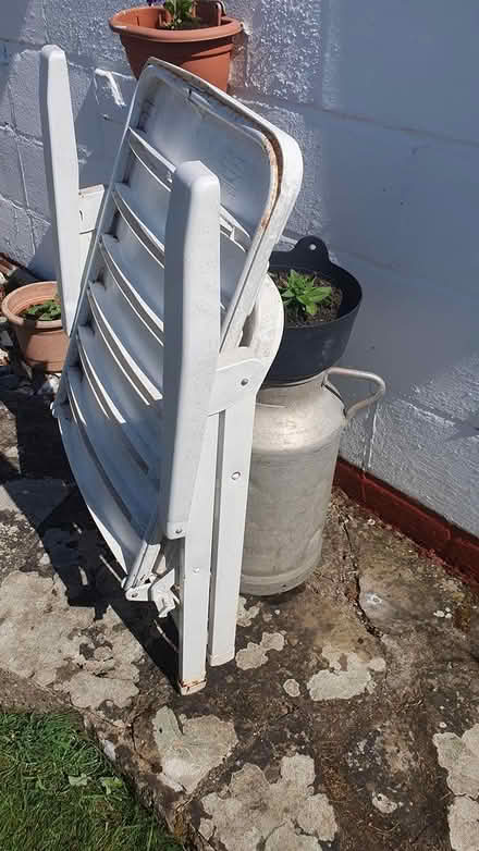 Photo of free High back garden recliner (Chichester Lavant PO18) #1