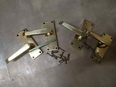 Photo of free 2 sets of door handles (Upper Bangor LL57) #1