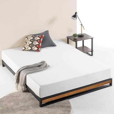 Photo of free Double low bed frame (Bishops Itchington CV47) #3