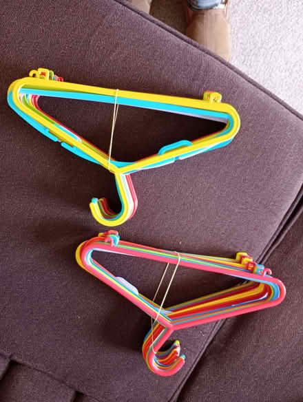 Photo of free Kid's plastic hangers (Quernmore LA2) #1