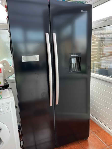 Photo of free Hi Sense American fridge freezer (Leominster HR6) #1