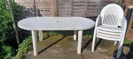 Photo of free Garden table and chairs (CT4) #1