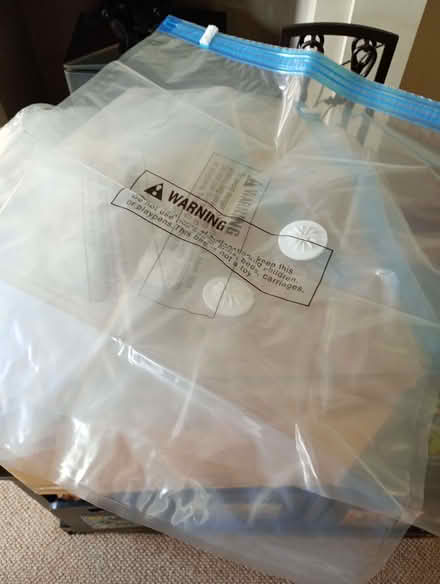 Photo of free 4 x vacuum seal packaging bags (Quernmore LA2) #1
