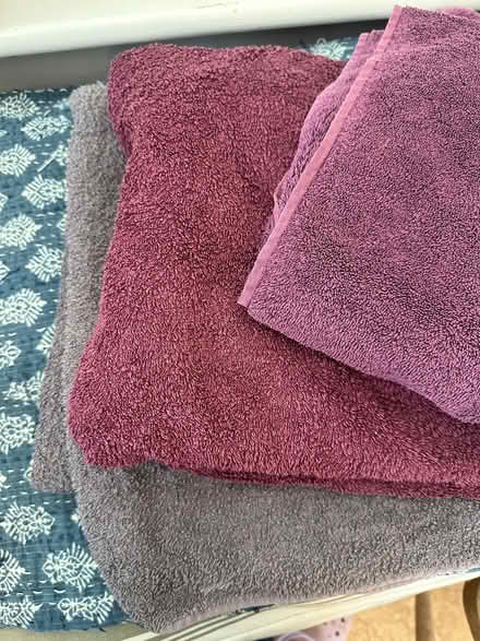 Photo of free Three large towels (Salvington bn13) #2
