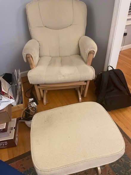 Photo of free Rocker with footstool (Florence, MA) #1