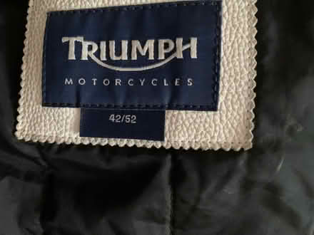 Photo of free Triumph jacket (SK3 Edgeley) #3