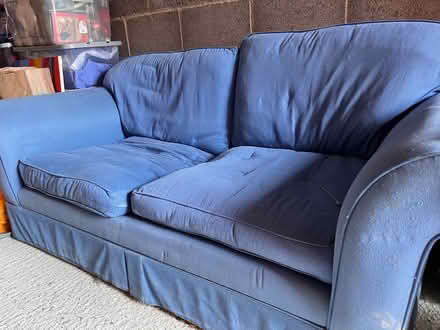 Photo of free Laura Ashley sofa- worn but ok! (Charlton OX12) #1