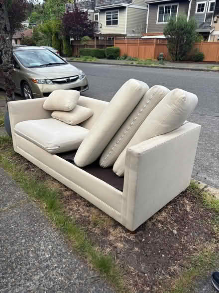 Photo of free Comfy Couch with Pullout Bed (West Seattle - Fauntleroy) #1