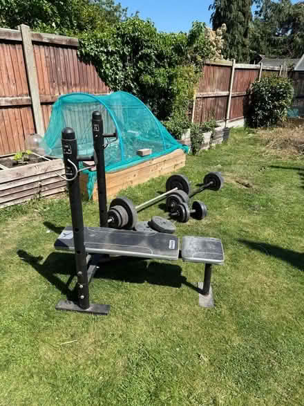 Photo of free Full set of weights. (Woodford IG8) #2
