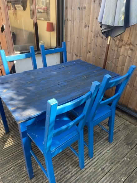 Photo of free Garden table and chairs (Edmonton N9) #2