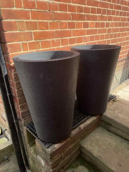 Photo of free Black planters (Guildford GU2) #1