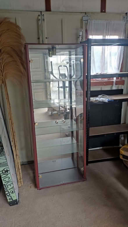 Photo of free Double front door opening glass display cabinet (Erith DA8) #1