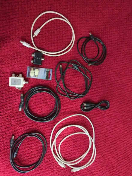 Photo of free Terrestial aerial cables and connectors (Southsea PO5) #1