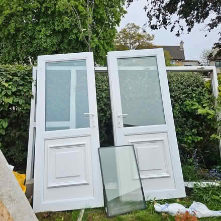 Photo of free Porch doors and frame (Booterstown) #1