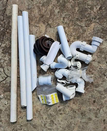 Photo of free plastic waste pipes and parts (Moggerhanger MK44) #1