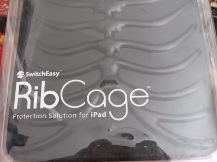 Photo of free New Rib Cage Protection Case for iPad. Black Faux Leather (Coppull PR7) #2