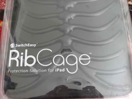 Photo of free New Rib Cage Protection Case for iPad. Black Faux Leather (Coppull PR7) #2